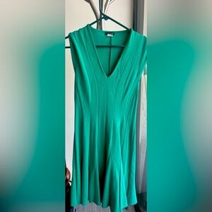 Green cotton sundress.